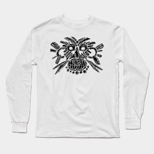 mask 2 black Long Sleeve T-Shirt